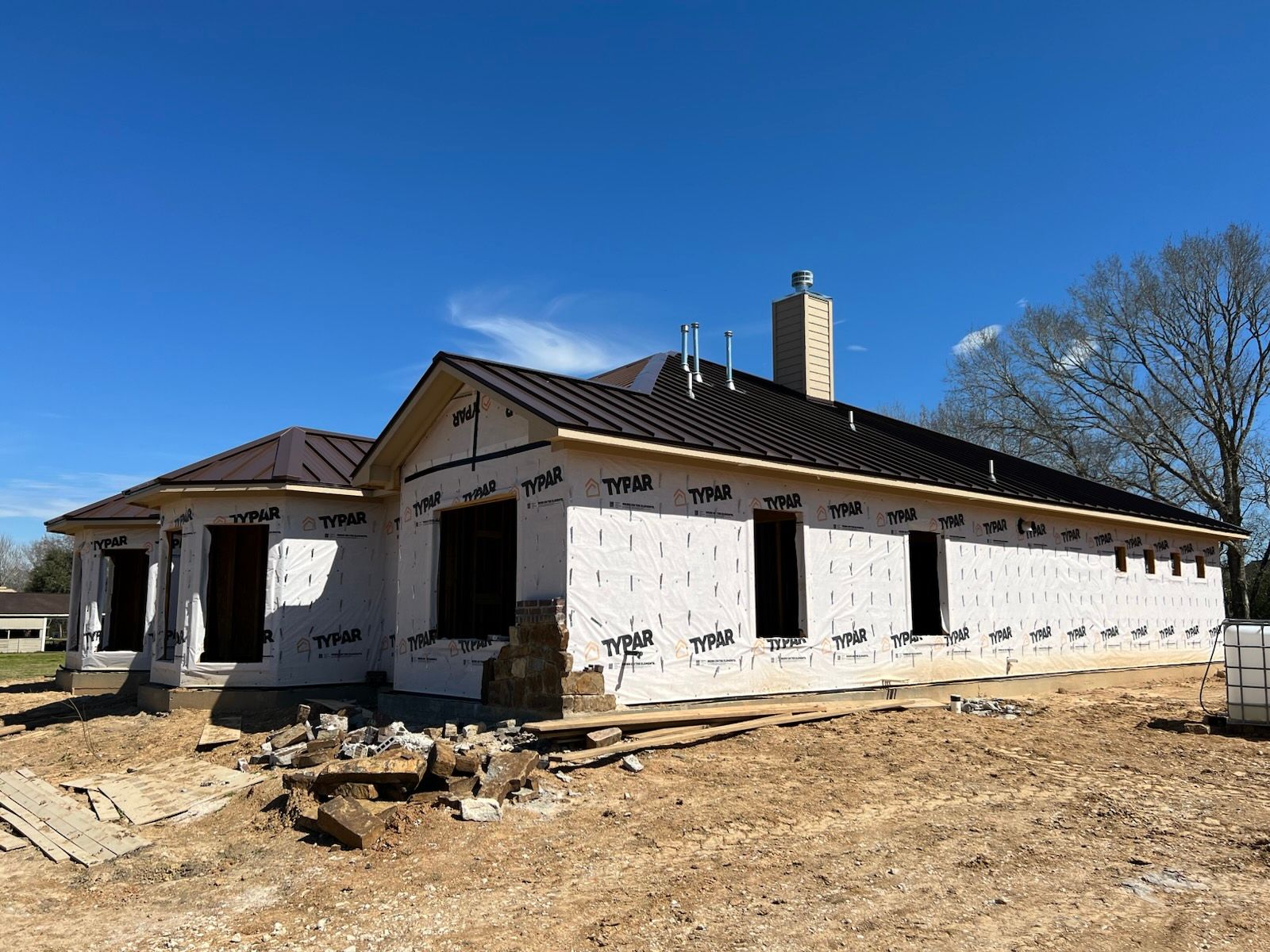 New Construction Metal Roof in League City: finished roof (3 of 9)