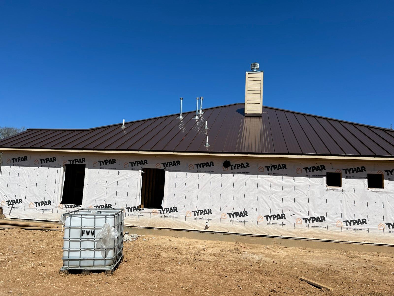 New Construction Metal Roof in League City: finished roof (4 of 9)