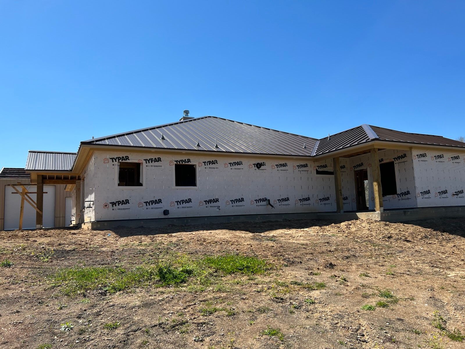 New Construction Metal Roof in League City: finished roof (7 of 9)