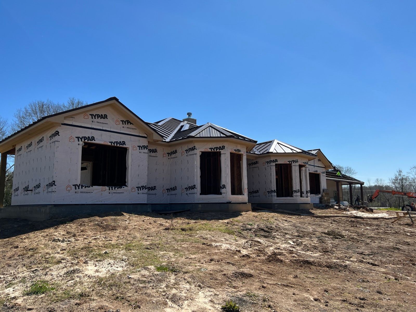New Construction Metal Roof in League City: finished roof (8 of 9)